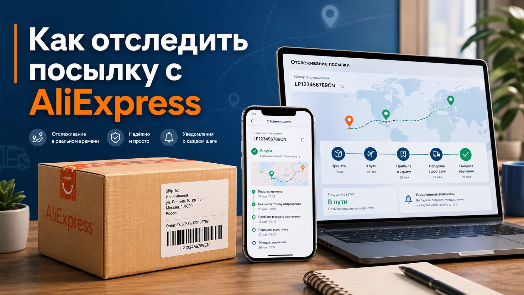 Как отследить посылку с AliExpress и не потеряться в статусах доставки