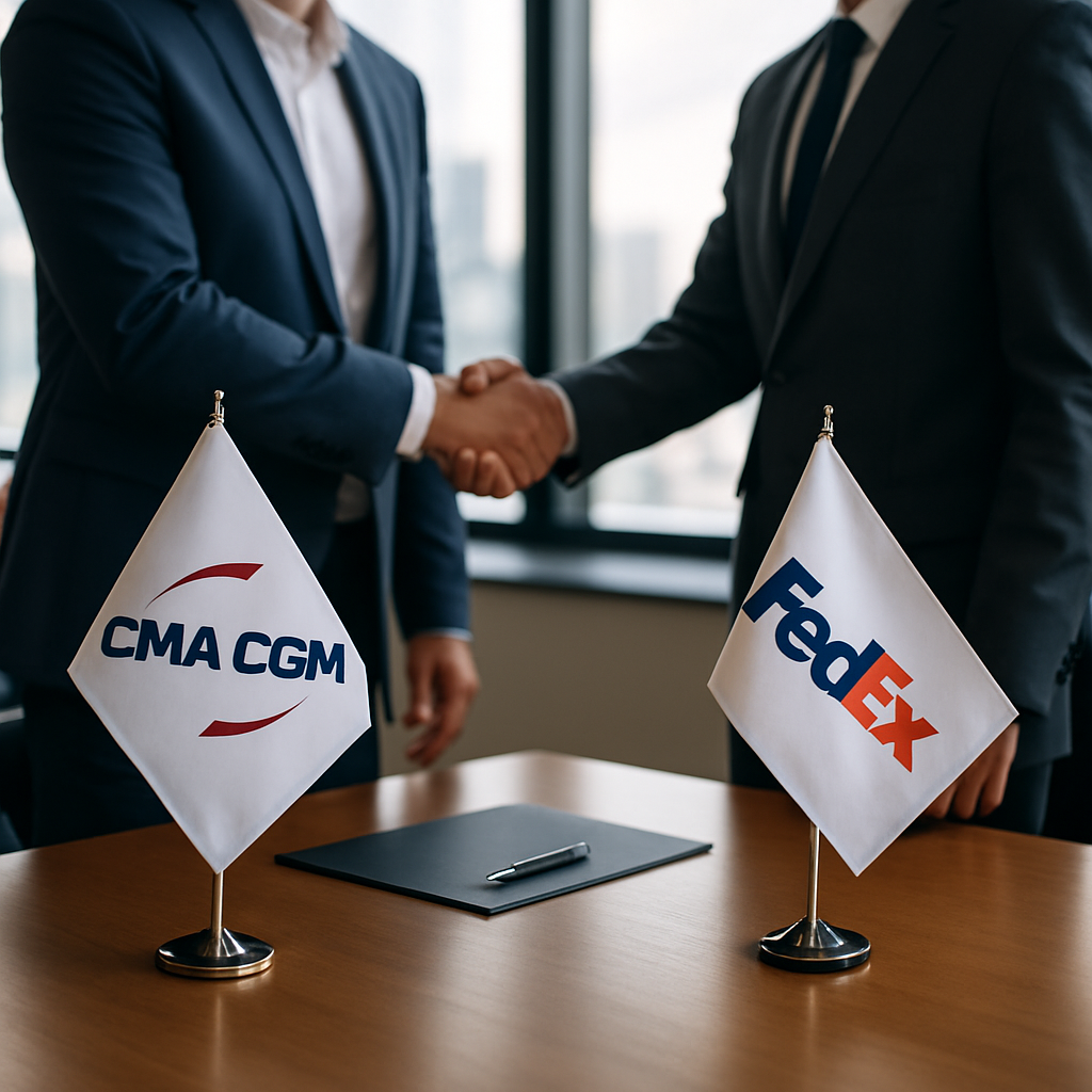 CMA CGM готовится к масштабной сделке с FedEx