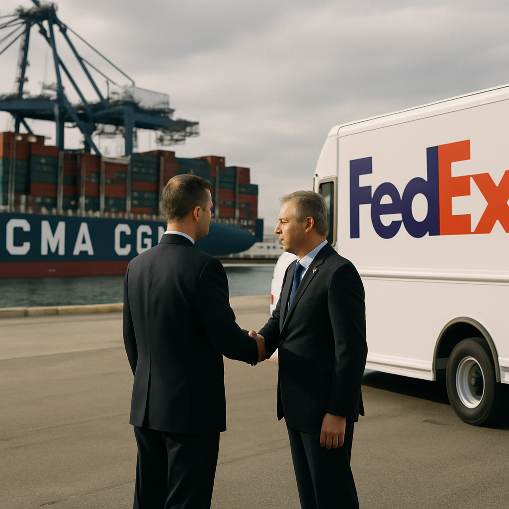 CMA CGM расширяет логистические операции с покупкой FedEx
