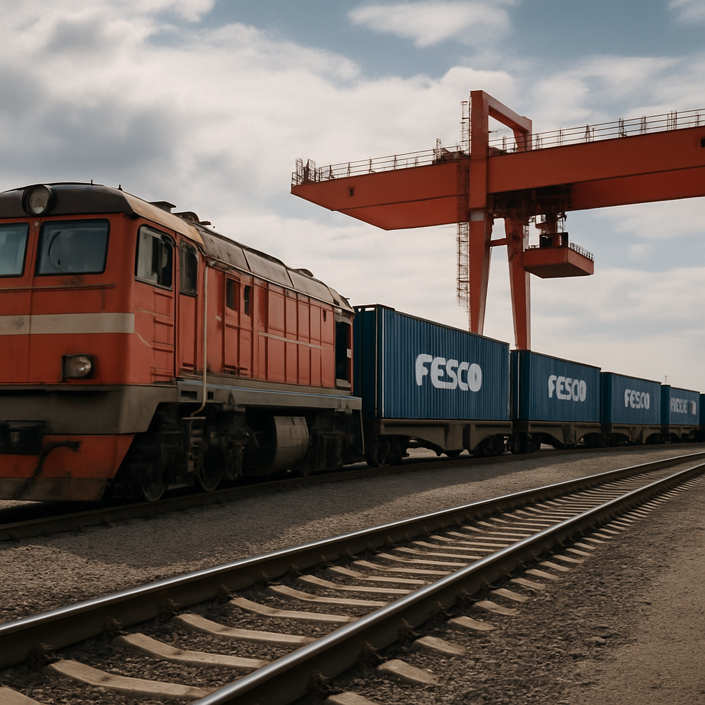 Новый маршрут FESCO соединит Китай и Центральную Азию