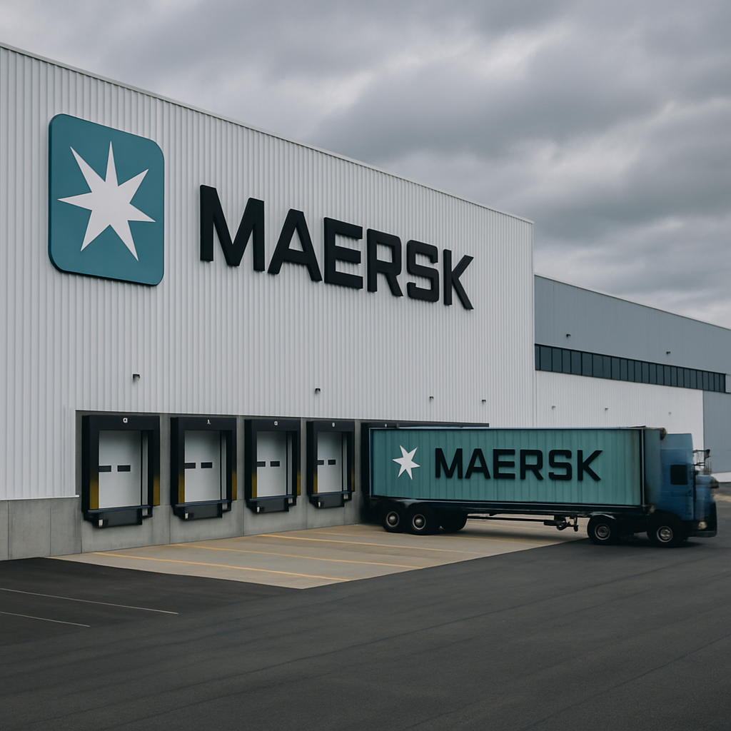 Maersk запускает новый логистический центр под Бостоном