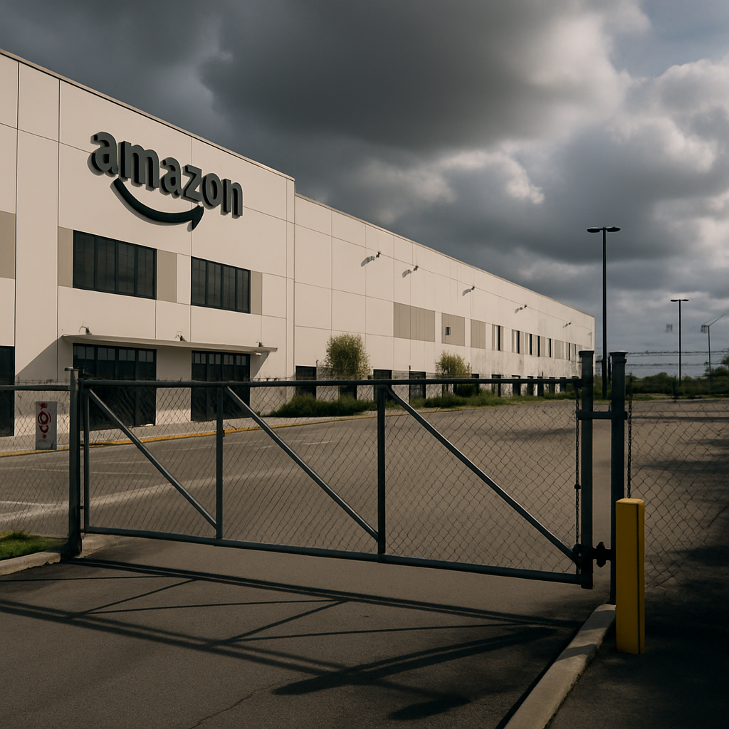 Amazon закрывает склад во Флориде на ремонт