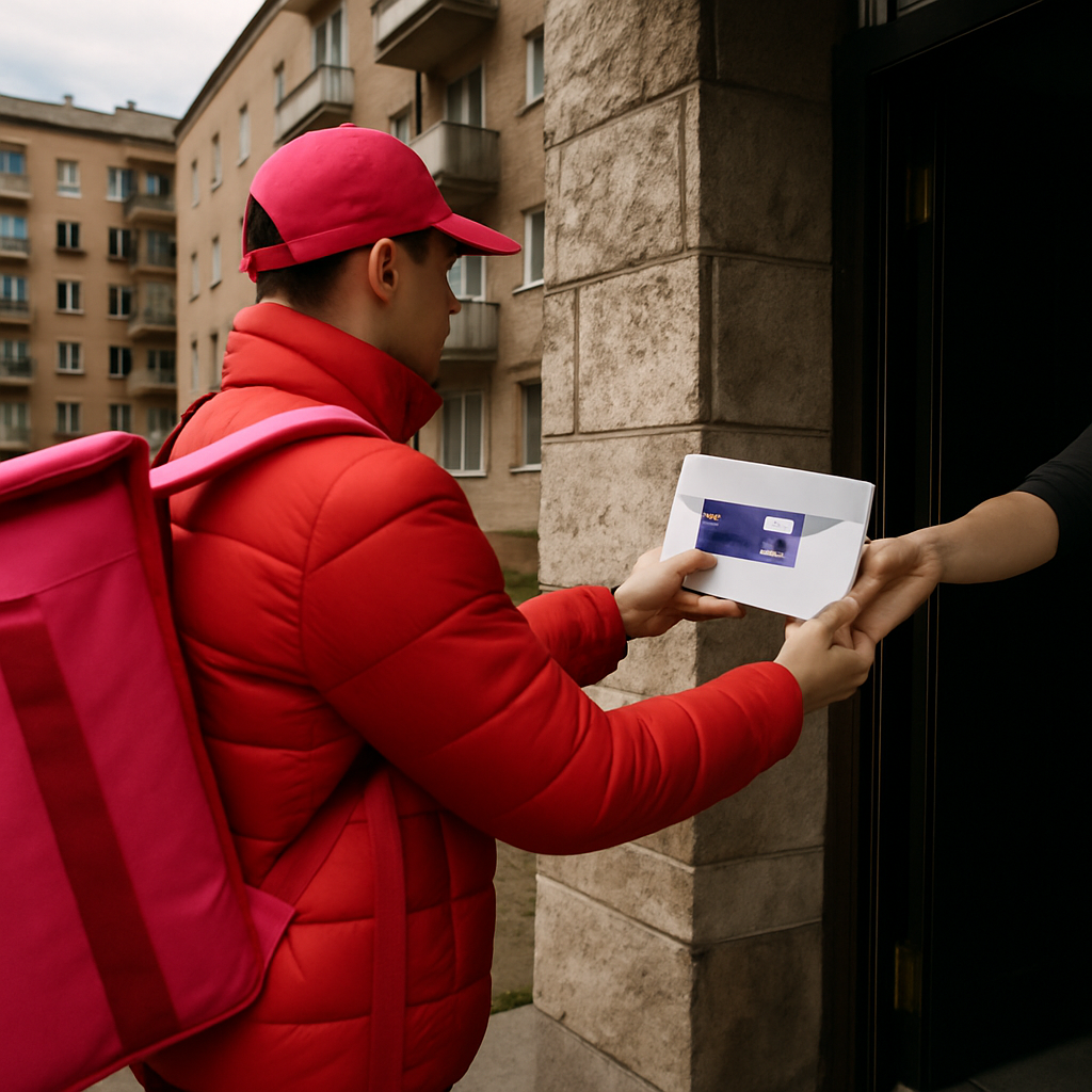 Доставка карт от ЮMoney теперь в Перми с Самокатом